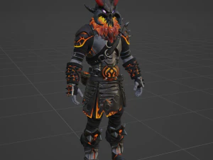 Molten Ragnarock - Fortnite 3D Model