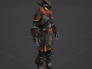 Molten Ragnarock - Fortnite 3D Model
