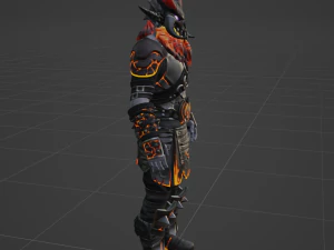 Molten Ragnarock - Fortnite 3D Model