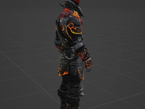 Molten Ragnarock - Fortnite 3D Model