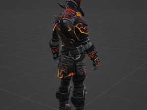 Molten Ragnarock - Fortnite 3Dモデル