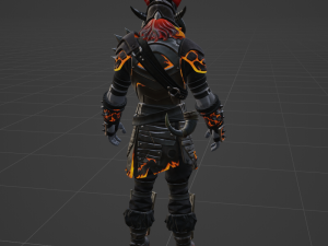 Molten Ragnarock - Fortnite 3Dモデル