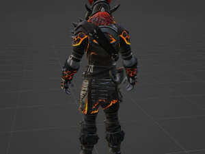 Molten Ragnarock - Fortnite 3D Model