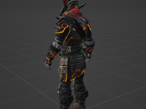 Molten Ragnarock - Fortnite 3Dモデル