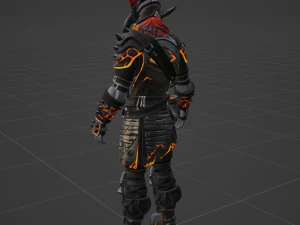 Molten Ragnarock - Fortnite 3D Model