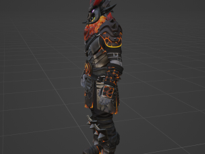 Molten Ragnarock - Fortnite 3Dモデル