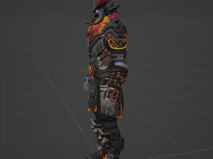 Molten Ragnarock - Fortnite 3D Model