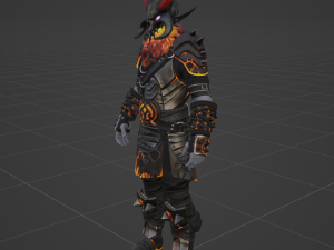 Molten Ragnarock - Fortnite 3Dモデル