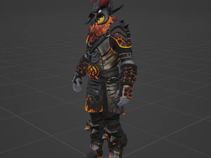 Molten Ragnarock - Fortnite 3D Model