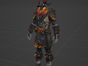 Molten Ragnarock - Fortnite 3Dモデル