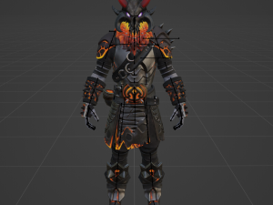 Molten Ragnarock - Fortnite 3Dモデル