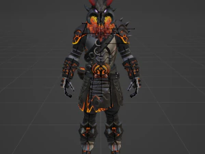 Molten Ragnarock - Fortnite 3D Model