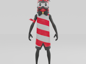 Mr Dappermint - Fortnite 3D Model
