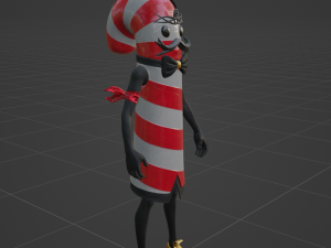 Mr Dappermint - Fortnite 3D मॉडल
