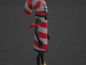 Mr Dappermint - Fortnite 3D मॉडल