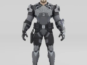 Gunnar - Fortnite 3D Model