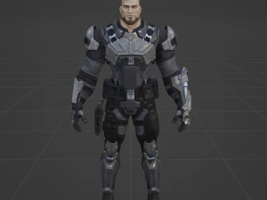 Gunnar - Fortnite 3D Model
