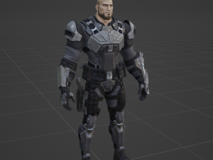 Gunnar - Fortnite 3D Model