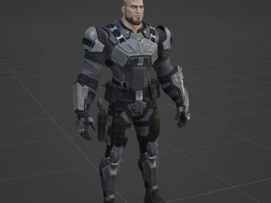 Gunnar - Fortnite 3D Model