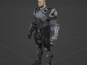 Gunnar - Fortnite 3D Model