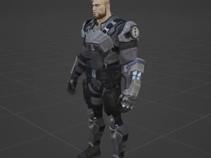Gunnar - Fortnite 3D Model