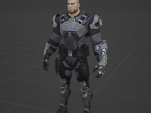 Gunnar - Fortnite 3D Model