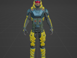 Pillar - Fortnite 3D मॉडल