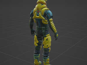 Pillar - Fortnite 3D मॉडल