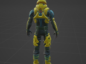 Pillar - Fortnite 3D मॉडल