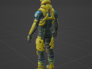 Pillar - Fortnite 3D मॉडल