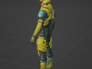 Pillar - Fortnite 3D मॉडल