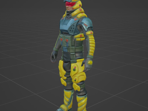 Pillar - Fortnite 3D मॉडल