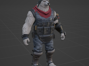 Polar Patroller - Fortnite 3D Модель