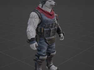 Polar Patroller - Fortnite 3D Модель