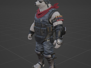 Polar Patroller - Fortnite 3D Модель