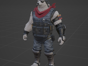 Polar Patroller - Fortnite 3D Модель