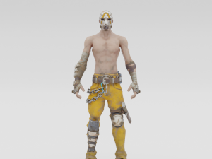 Psycho Bandit - Fortnite 3D-Modell