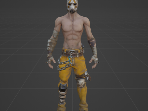 Psycho Bandit - Fortnite 3D Model
