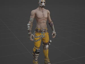 Psycho Bandit - Fortnite 3D Model
