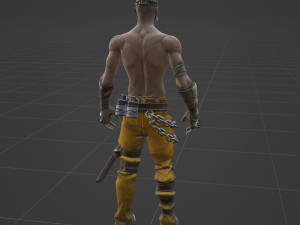 Psycho Bandit - Fortnite 3D Model