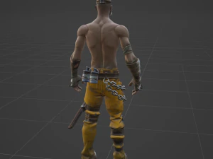 Psycho Bandit - Fortnite 3D Model