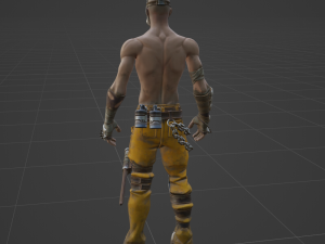 Psycho Bandit - Fortnite 3D Model