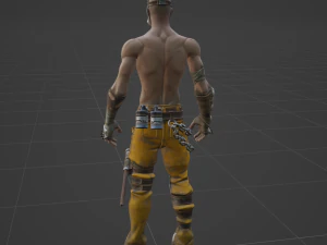 Psycho Bandit - Fortnite 3D Model