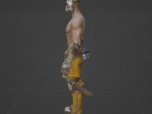 Psycho Bandit - Fortnite 3D Model