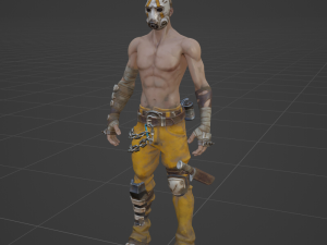 Psycho Bandit - Fortnite 3D Model