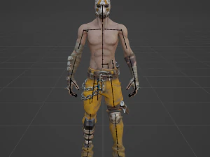 Psycho Bandit - Fortnite 3D Model