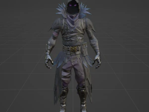 Raven - Fortnite 3D Model