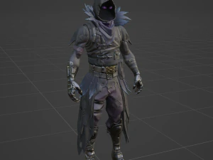 Raven - Fortnite 3D Model