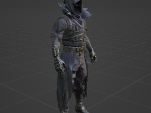 Raven - Fortnite 3D 模型