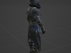 Raven - Fortnite 3D 模型